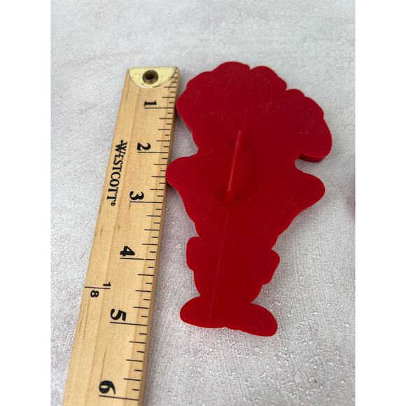 Vintage Santa Clause with toy bag cookie cutters Lot of 4 - Picture 4 of 7